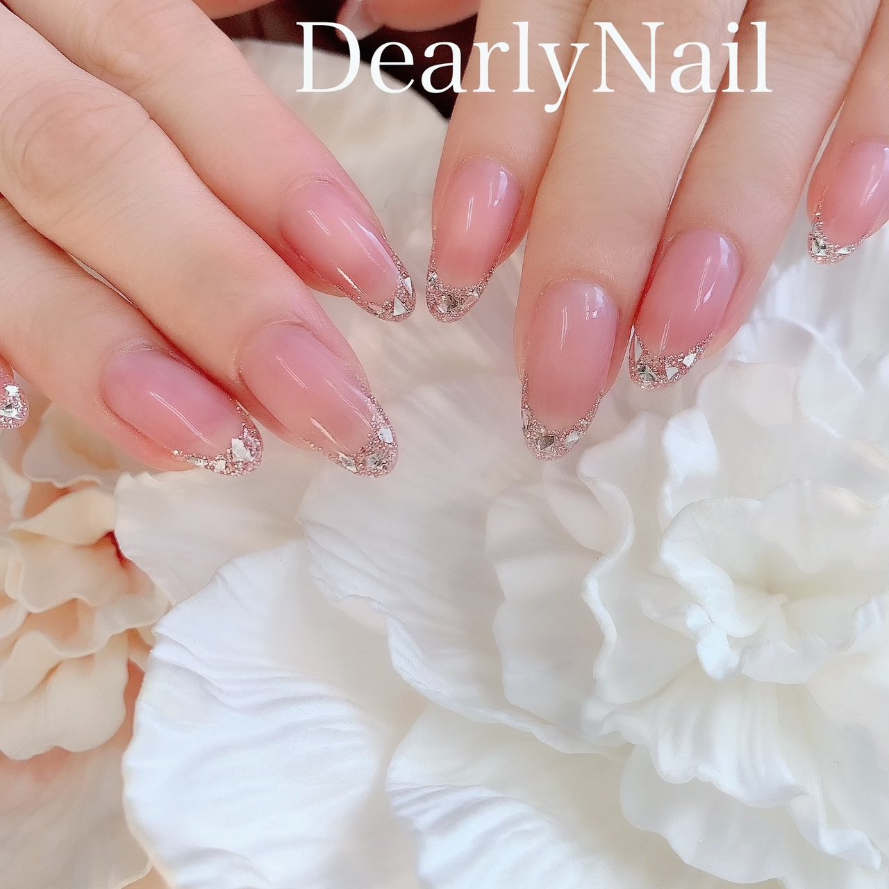 夏 オールシーズン ハンド シンプル フレンチ Dearlynailのネイルデザイン No ネイルブック