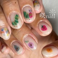 痛ネイル アースカラーのネイルデザイン ネイルブック