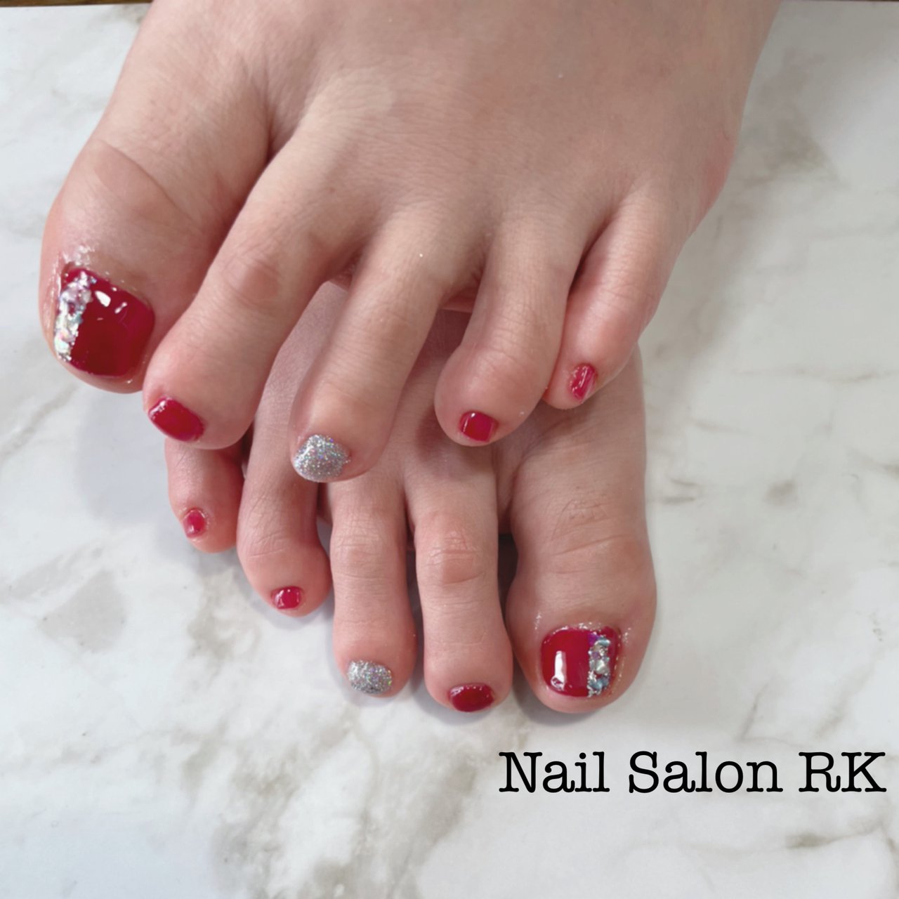 レッド Nail Salon Rk 栃木県佐野市のネイルデザイン No ネイルブック