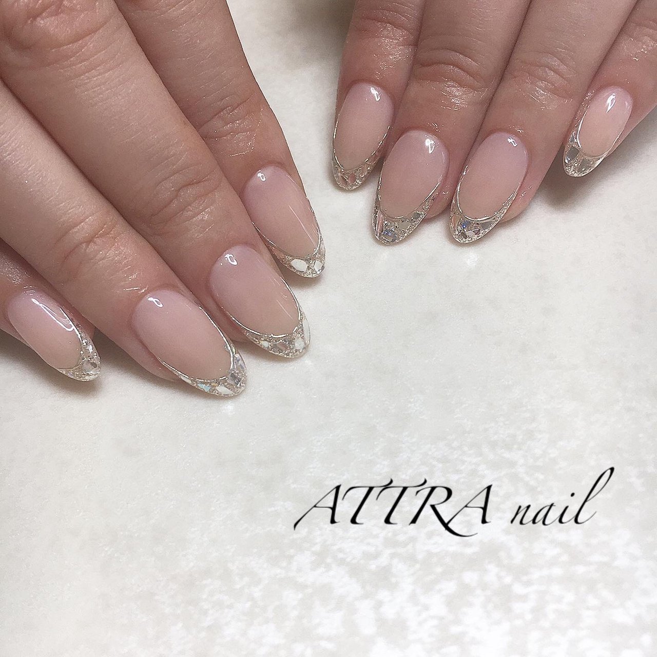 夏 オフィス ブライダル パーティー ハンド Naomiのネイルデザイン No ネイルブック