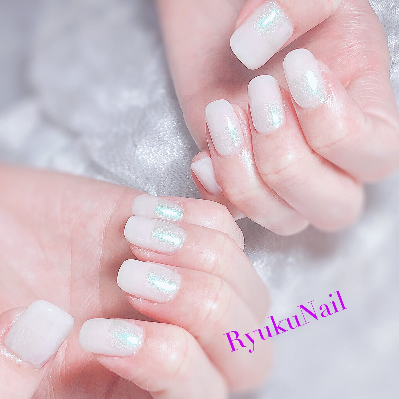 オールシーズン オフィス ハンド シンプル ワンカラー Ryukunailのネイルデザイン No ネイルブック