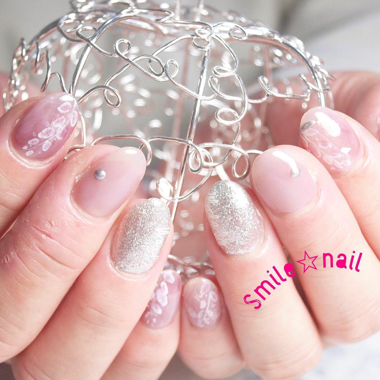 春 オフィス デート 女子会 ハンド Smile Nailのネイルデザイン No ネイルブック