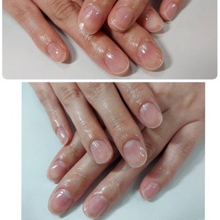 自爪に優しいのネイルデザイン ネイルブック