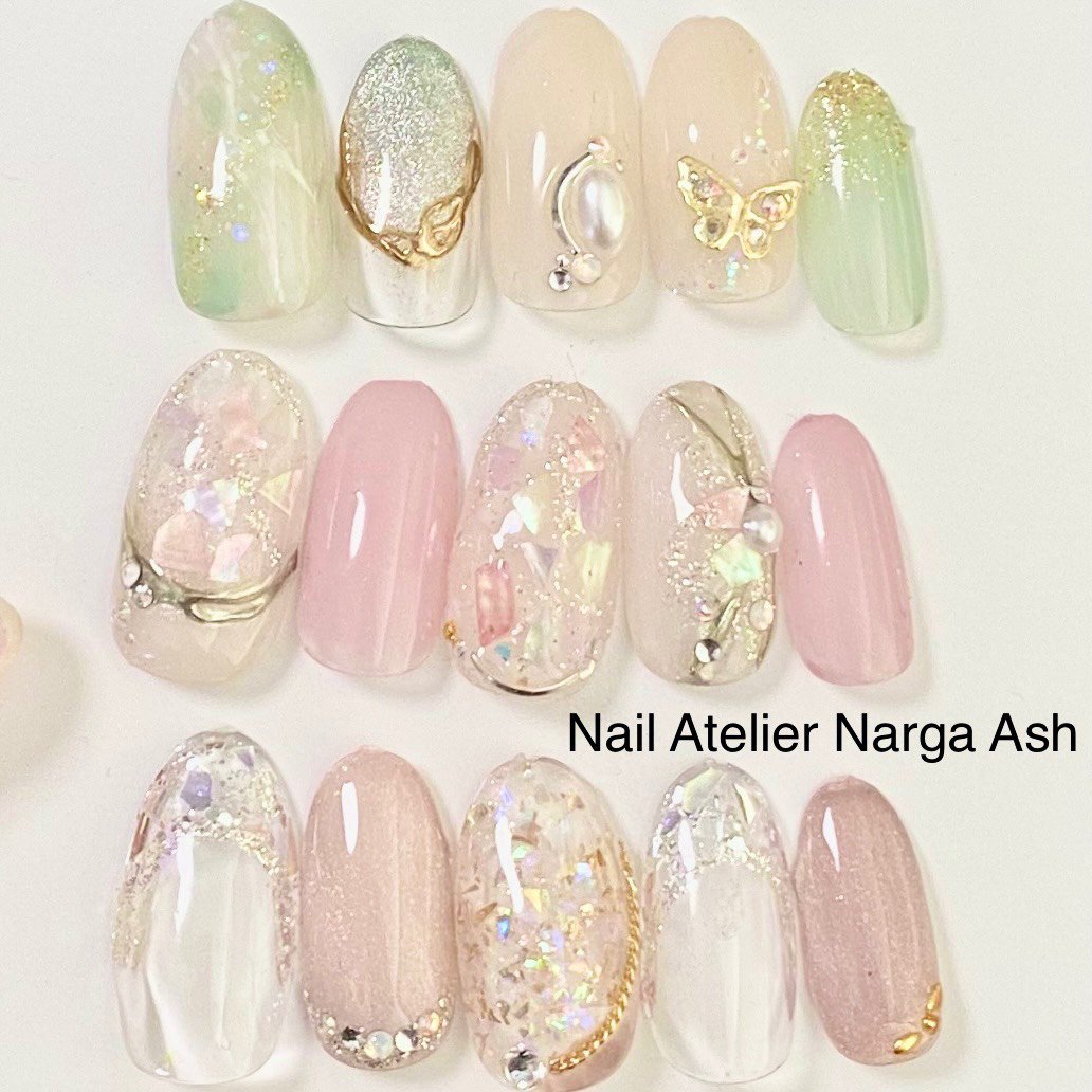夏 海 リゾート 浴衣 ハンド アイザワ Nailateliernargaash のネイルデザイン No ネイルブック