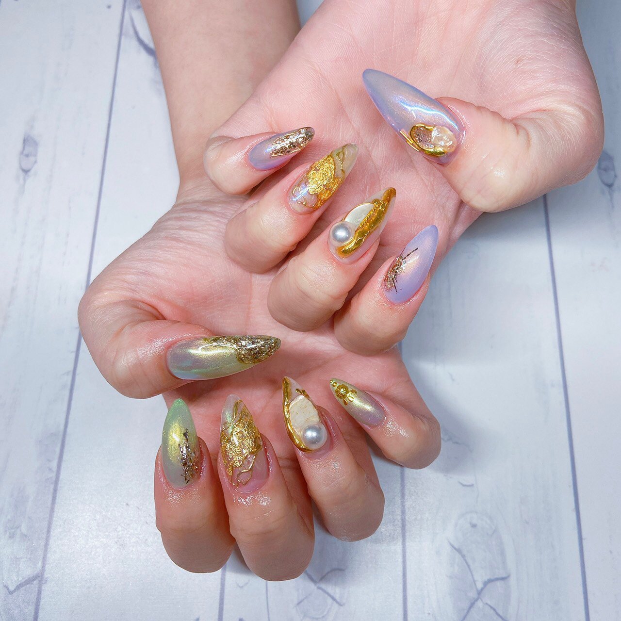 春 夏 旅行 海 ハンド 福原有美のネイルデザイン No ネイルブック