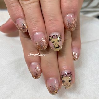 おすすめ順 オールシーズン 姉妹犬のネイルデザイン ネイルブック