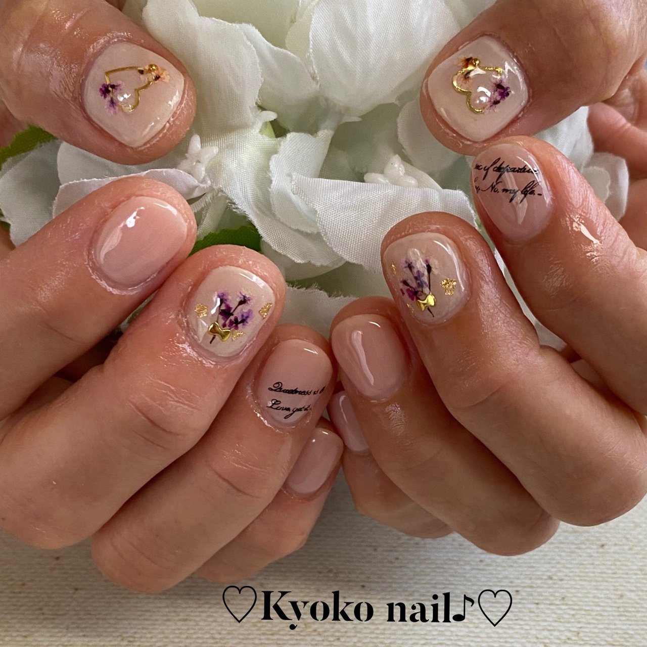 春 オールシーズン オフィス ハンド シンプル Kyoko Nailのネイルデザイン No ネイルブック