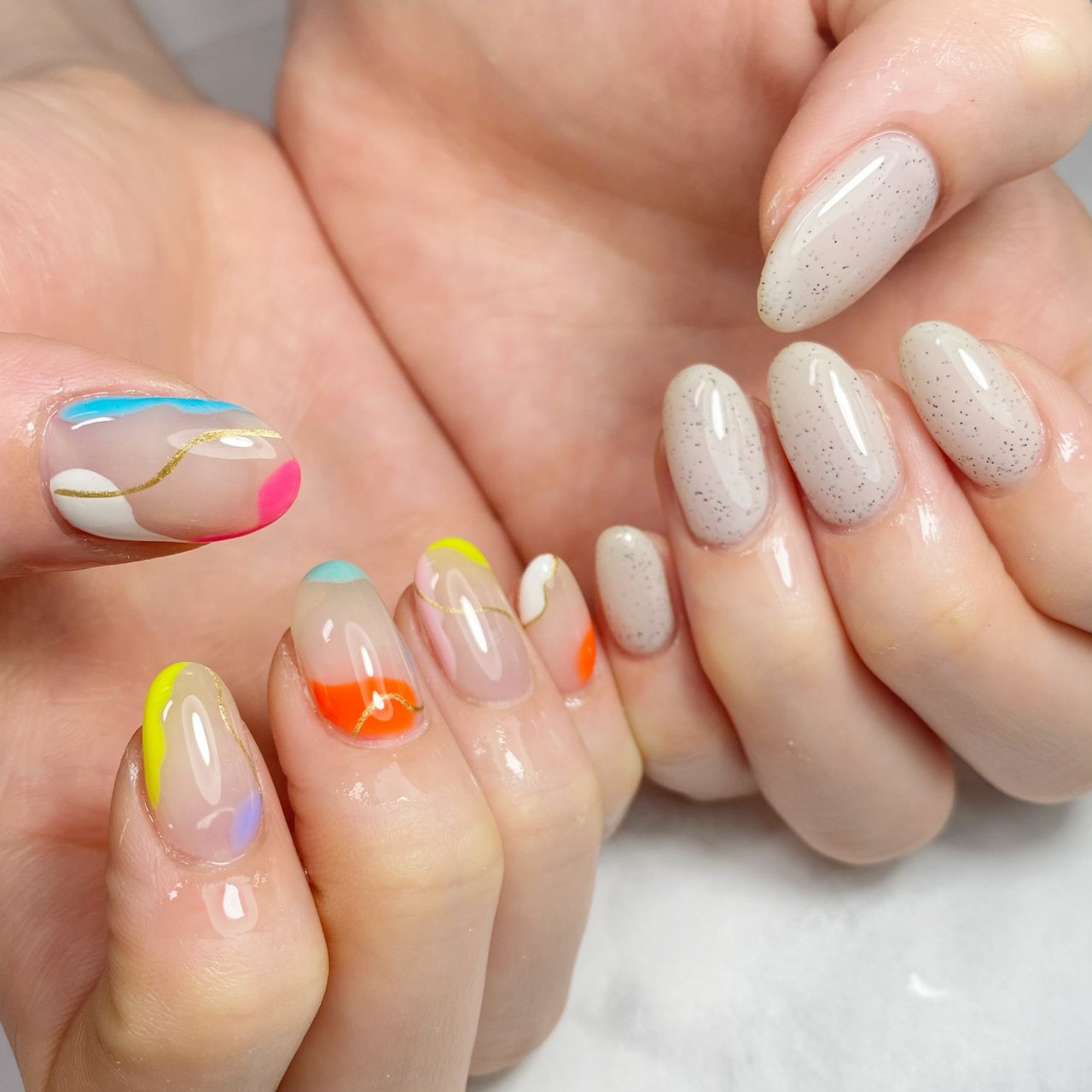 夏 梅雨 海 リゾート ハンド Nail Salon U Naのネイルデザイン No ネイルブック