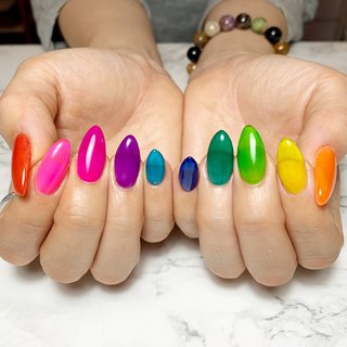 カラーチャートのネイルデザイン ネイルブック