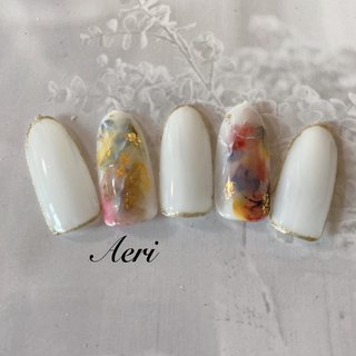 インクアートネイルのネイルデザイン ネイルブック