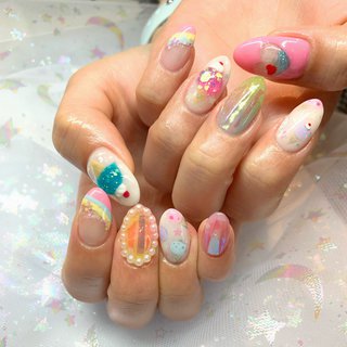 アイスクリームネイルのネイルデザイン 3ページ目 ネイルブック