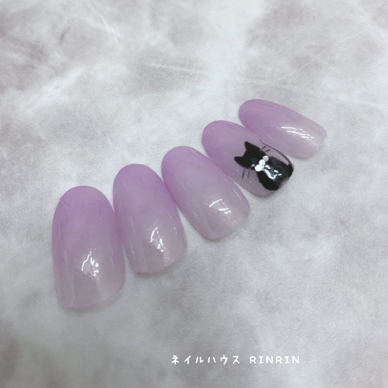 オールシーズン 梅雨 オフィス ハンド シンプル Rinrinのネイルデザイン No ネイルブック