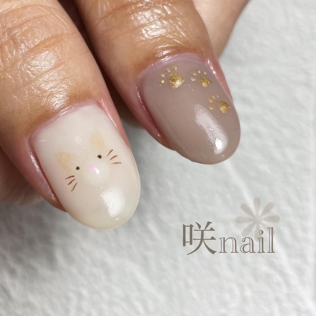 オールシーズン オフィス デート 女子会 ハンド 咲nail サキネイル のネイルデザイン No ネイルブック