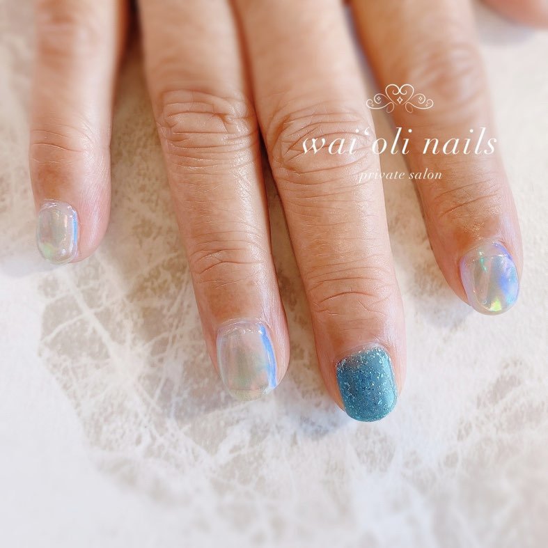 夏 七夕 海 リゾート ハンド おとな女性のためのネイルサロン Waiolinailsのネイルデザイン No ネイルブック