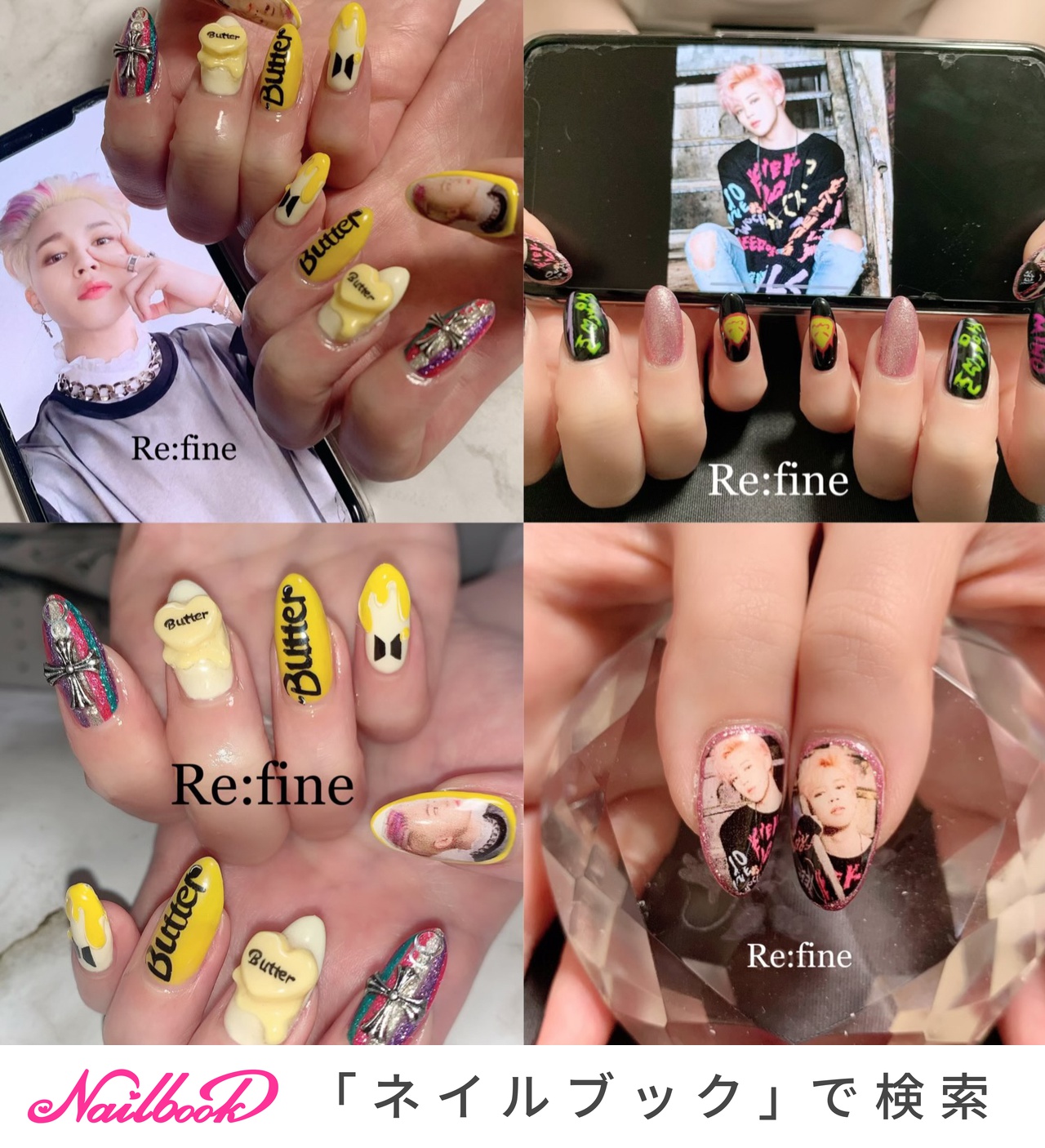 BTS BTSネイル　ネイルパーツ BT21 ネイルパーツ BTS好きな方 | otsumami.nail