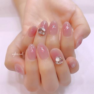 秋 チークのネイルデザイン ネイルブック