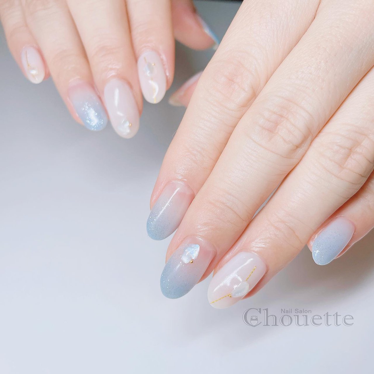 春 夏 オフィス ブライダル ハンド Yuko Nail Chouetteのネイルデザイン No ネイルブック