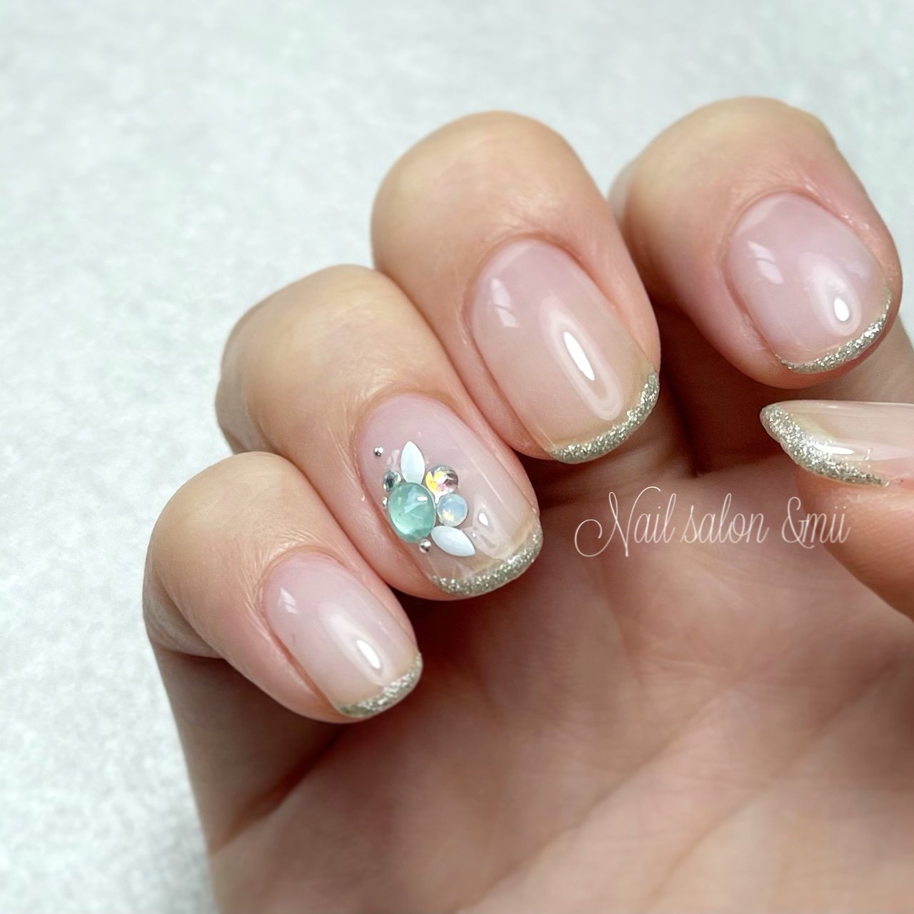 夏 冬 オールシーズン ブライダル ハンド Nail Salon Mii 兵庫県播磨町 加古川 のネイルデザイン No ネイル ブック