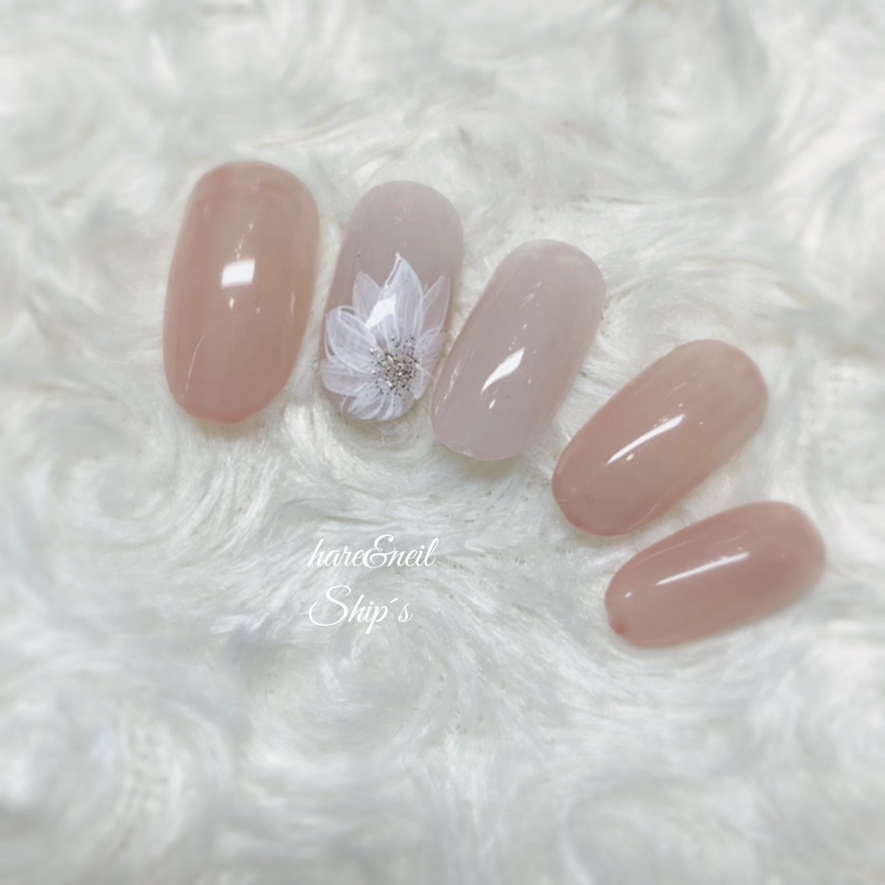 春 夏 オフィス ハンド シンプル Ship S のネイルデザイン No ネイルブック