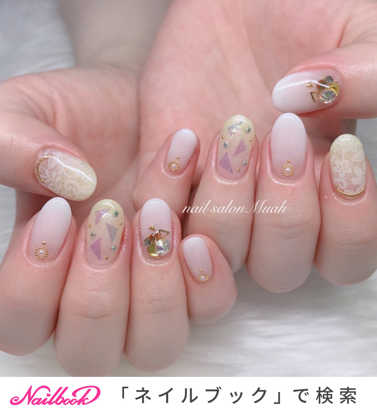 斑鳩三角のネイルデザイン ネイルブック