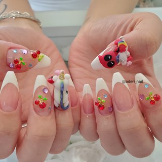 デッドプールのネイルデザイン ネイルブック