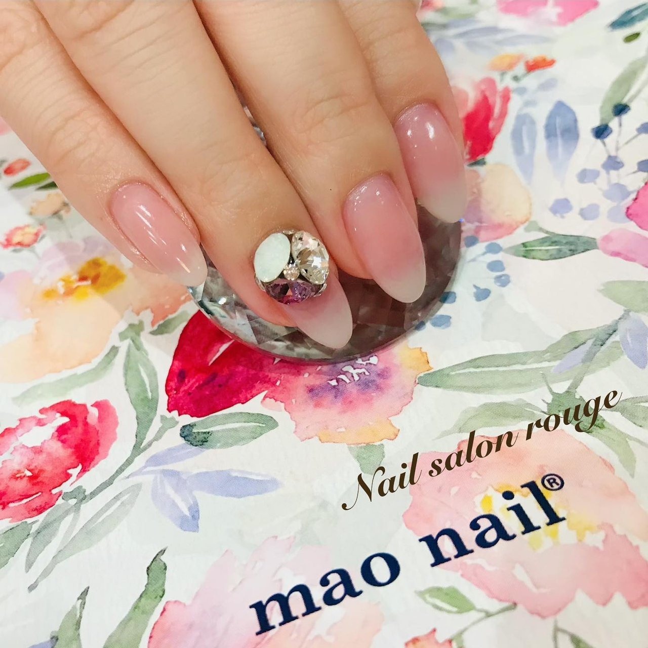 オールシーズン オフィス ブライダル デート ハンド Nail Salon Rougeのネイルデザイン No ネイルブック
