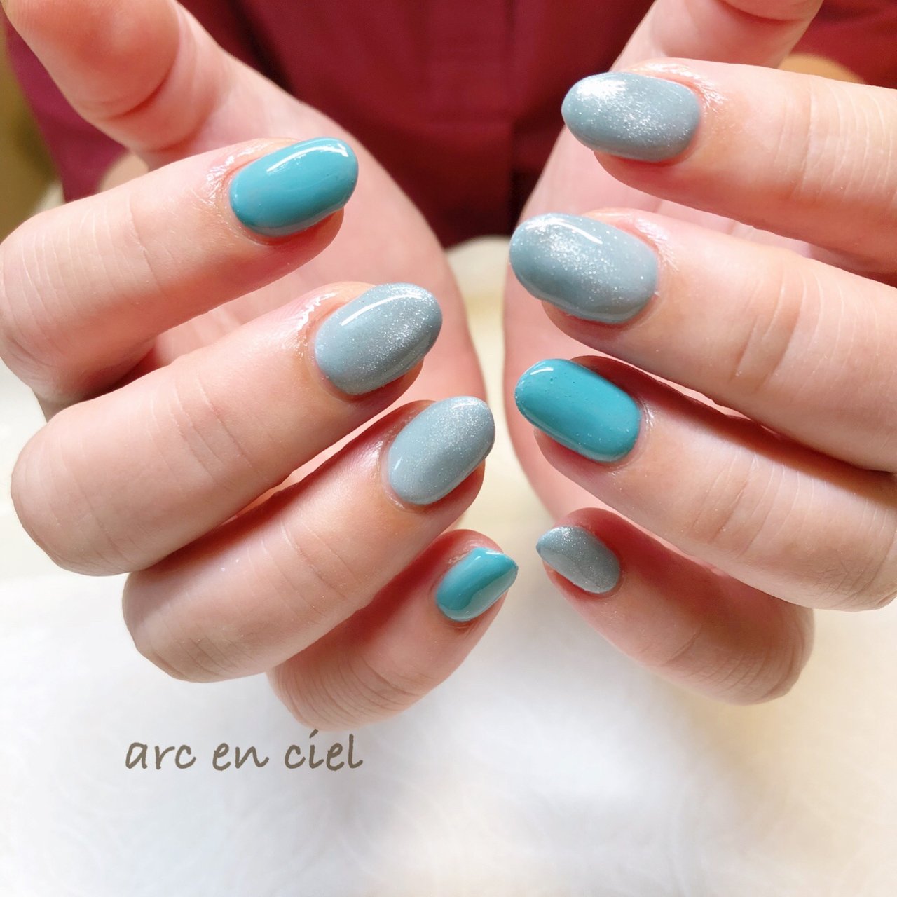 梅雨 リゾート スポーツ ハンド シンプル Nail Arcencielのネイルデザイン No ネイルブック