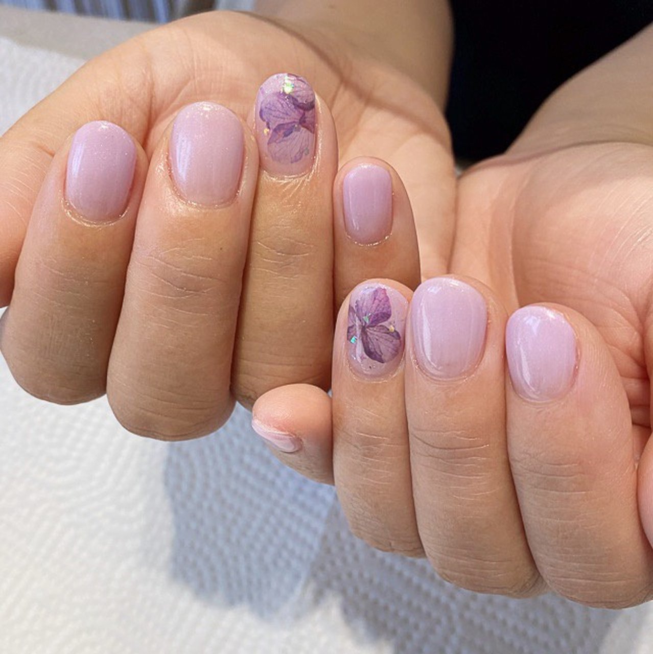 夏 梅雨 ハンド シンプル グラデーション Mami Nail Salon Fika のネイルデザイン No ネイルブック