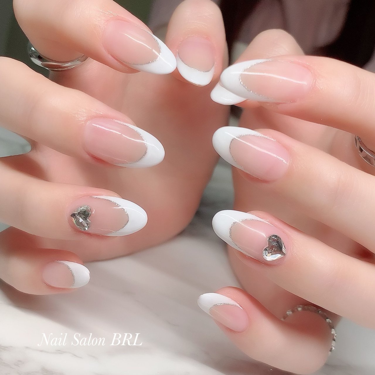 オールシーズン ブライダル デート 女子会 ハンド Nail Salon Brl ネイルサロン ベリル のネイルデザイン No ネイルブック