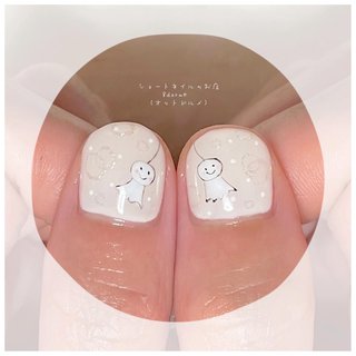 てるてる坊主のネイルデザイン 2ページ目 ネイルブック
