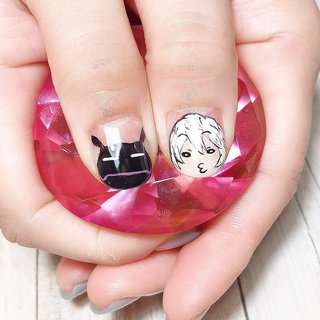 ワールドトリガーネイルのネイルデザイン ネイルブック