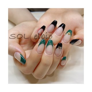 #マツエク#マツex#まつ毛エクステ#solelbio#sol#elbio山梨#甲府#山梨マツエクサロン#山梨ネイルサロン#山梨眉毛エクステ#ネイルサロン#まつ毛エクステサロン#マツエクデザイン#マツパー#アイラッシュカール#おしゃれさんと繋がりたい#nail#ネイル#ジェルネイル#ネイルデザイン#定額ネイル#💅#おすすめネイル#ホットペッパーから予約出来ます#ホットペッパービューティー#フレンチ#フレンチネイル#シンプルネイル#スクエアネイル #オールシーズン #ハンド #シンプル #フレンチ #ロング #グリーン #ブラック #ジェルネイル #お客様 #SOL elbio #ネイルブック