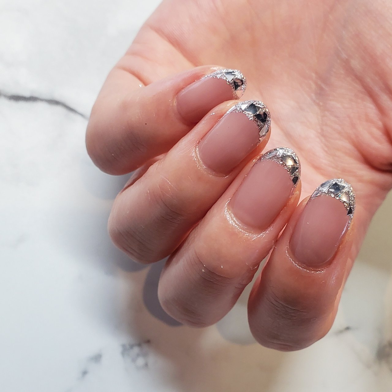 春 夏 オールシーズン オフィス ハンド Nail Salon Mme のネイルデザイン No ネイルブック