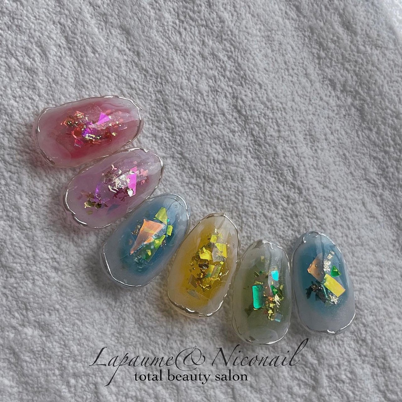 夏 冬 七夕 海 ハンド La Paume Niconailのネイルデザイン No ネイルブック