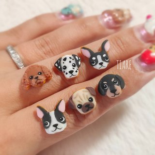 アイシングクッキーネイルのネイルデザイン ネイルブック