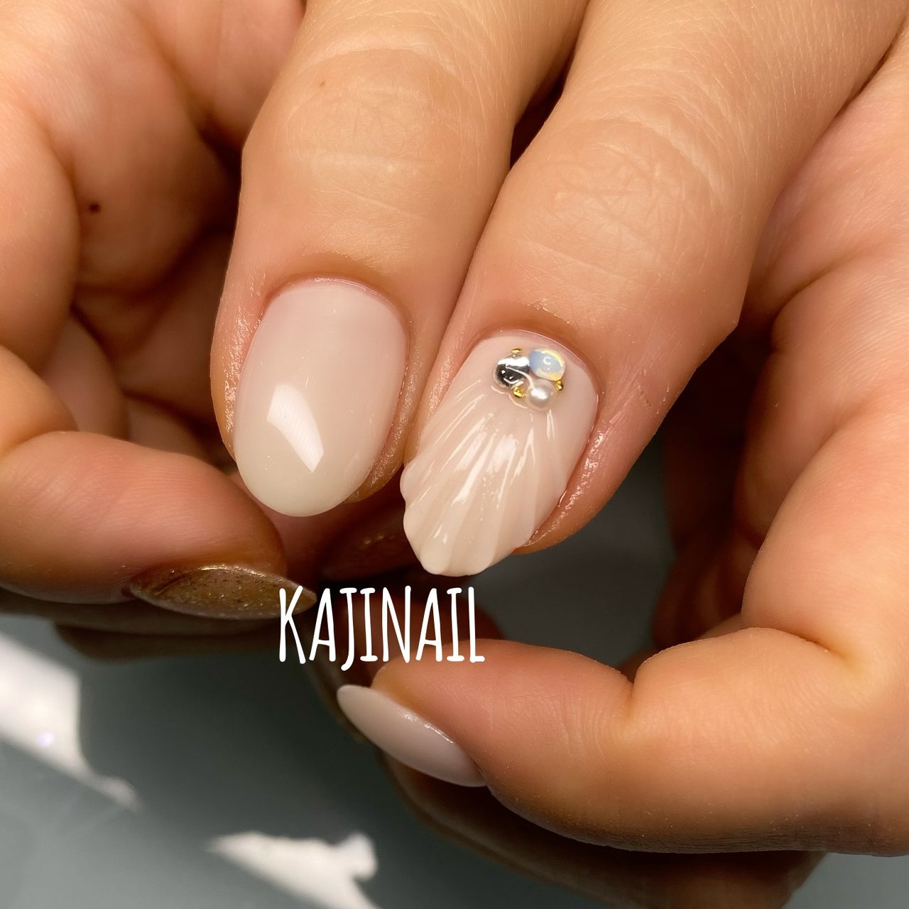 春/夏/オールシーズン/海/ハンド - kajinailのネイルデザイン[No