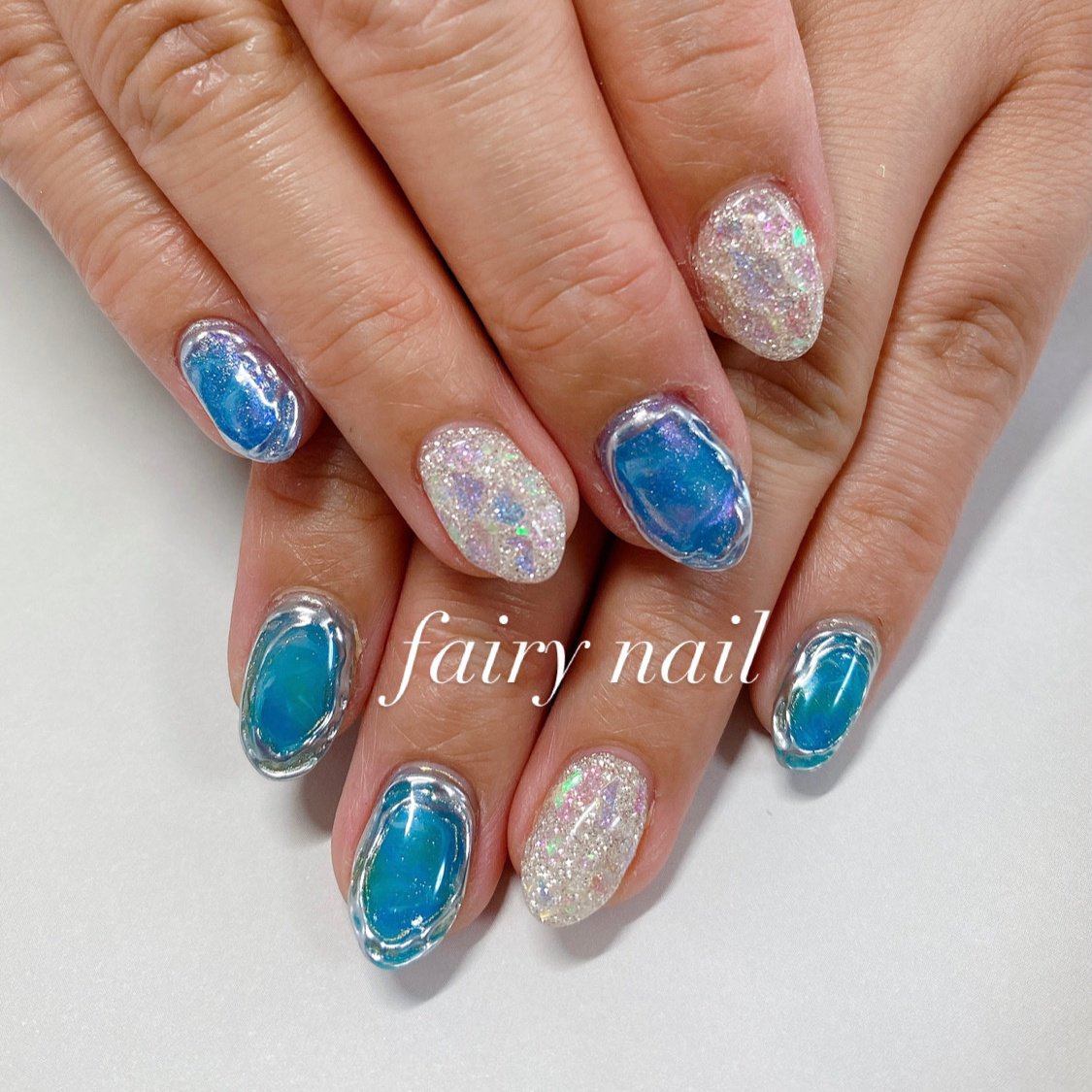 夏 旅行 海 リゾート ハンド Fairynail フェアリーネイル のネイルデザイン No ネイルブック