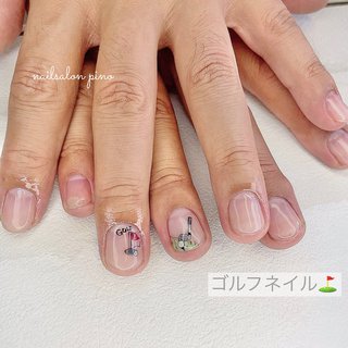 ゴルフネイルのネイルデザイン ネイルブック