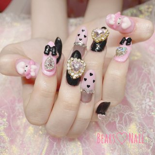 フット/ホログラム/ワンカラー/ハート/キャラクター - ネイリストくま