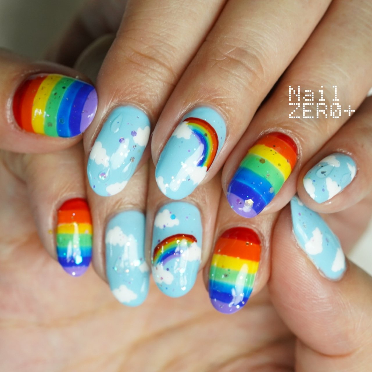 夏 梅雨 海 リゾート ハンド 塩見隼人 池袋 ネイルゼロプラスのネイルデザイン No ネイルブック