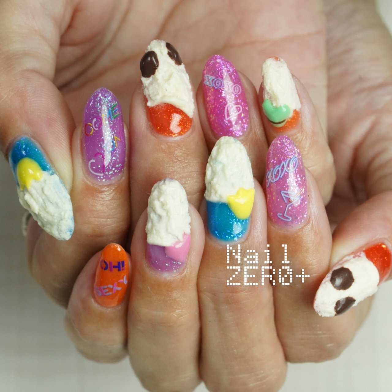 夏 パーティー 女子会 ハンド ワンカラー 塩見隼人 池袋 ネイルゼロプラスのネイルデザイン No ネイルブック