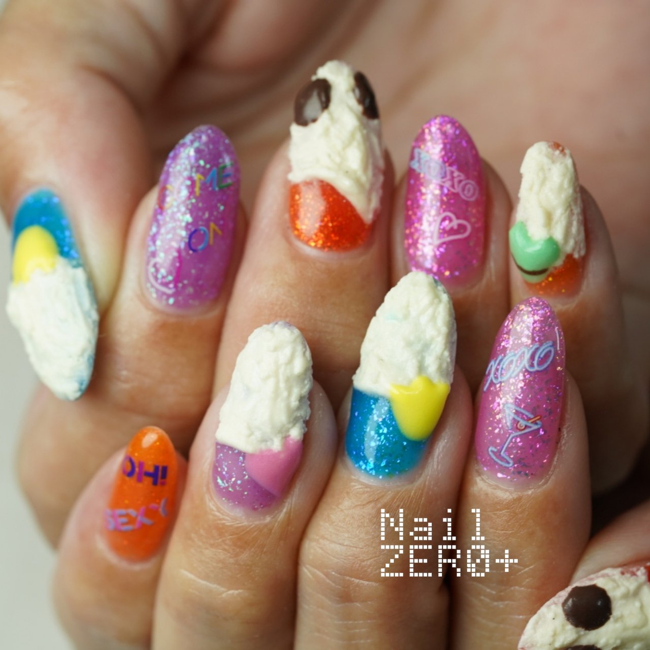 夏 パーティー 女子会 ハンド ワンカラー 塩見隼人 池袋 ネイルゼロプラスのネイルデザイン No ネイルブック