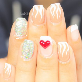 ハートパーツのネイルデザイン 2ページ目 ネイルブック