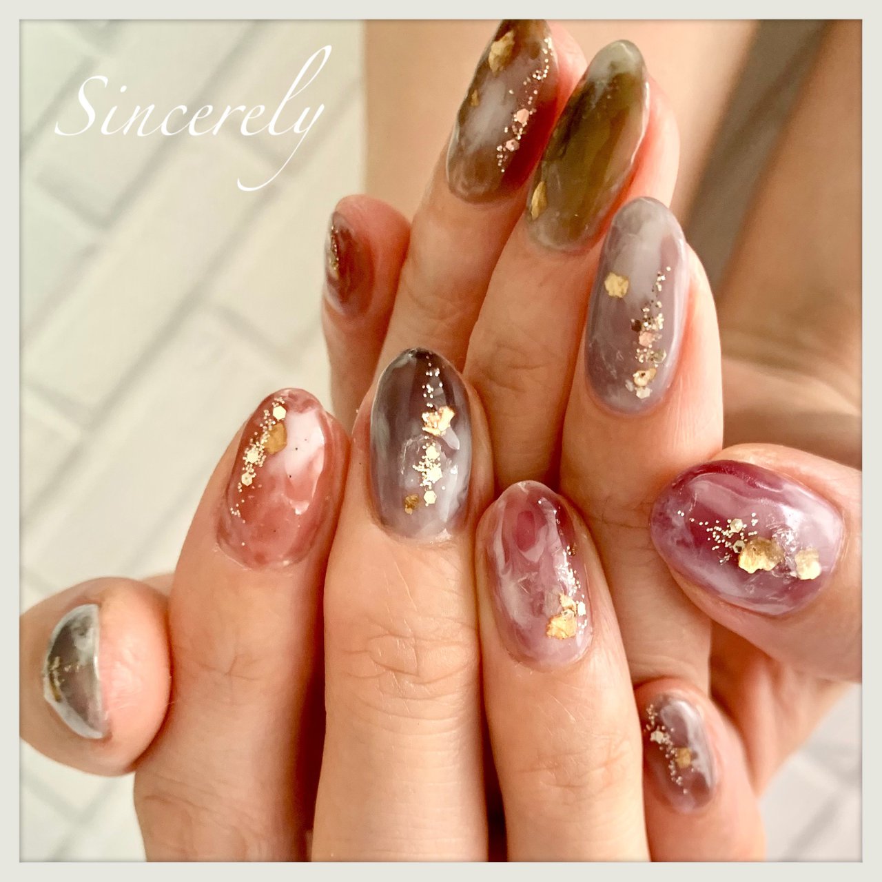 夏 秋 リゾート パーティー ハンド Sincerelyのネイルデザイン No ネイルブック