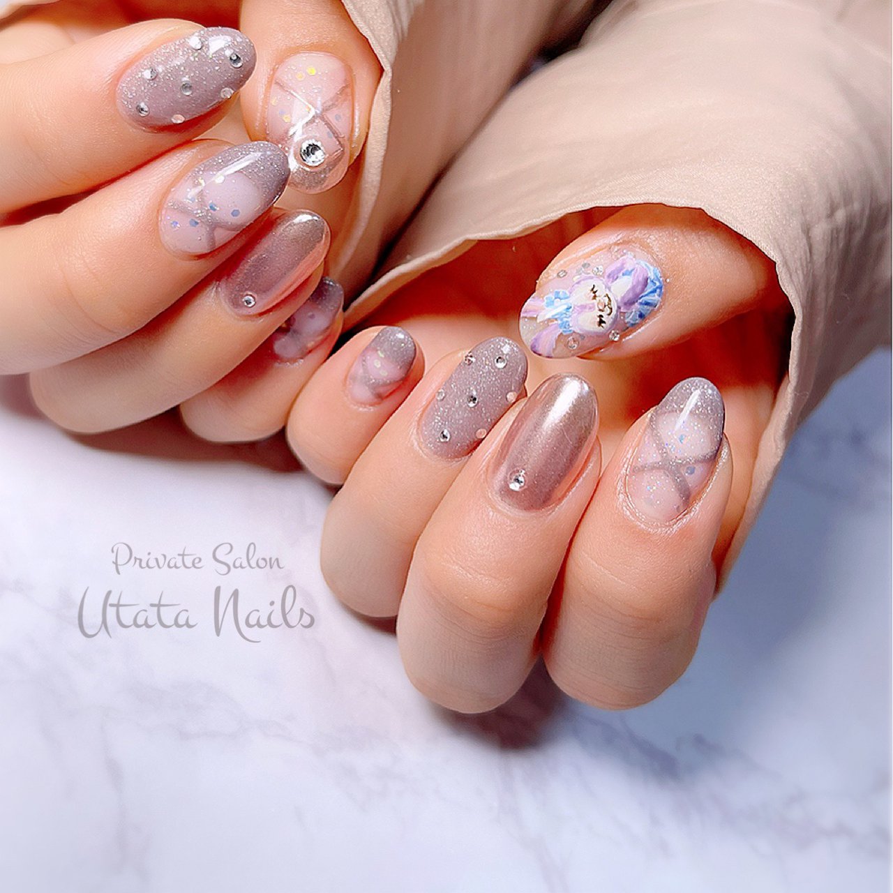 Utata Nailのネイルデザイン No ネイルブック