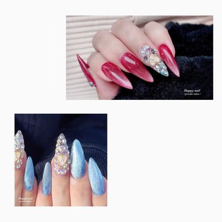 色違いネイルのネイルデザイン ネイルブック