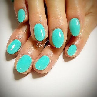 おすすめ順 ティファニーブルーカラーネイルのネイルデザイン ネイルブック