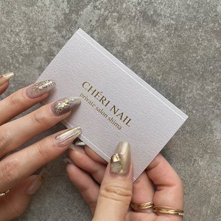 大理石/ホイル/#laaunail_os1のネイルデザイン｜ネイルブック