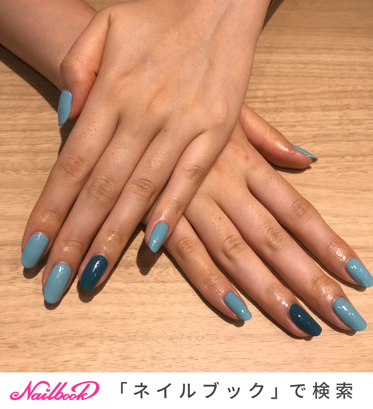 21年 新着順 マニキュア ポリッシュ エメラルドグリーンのネイルデザイン ネイルブック