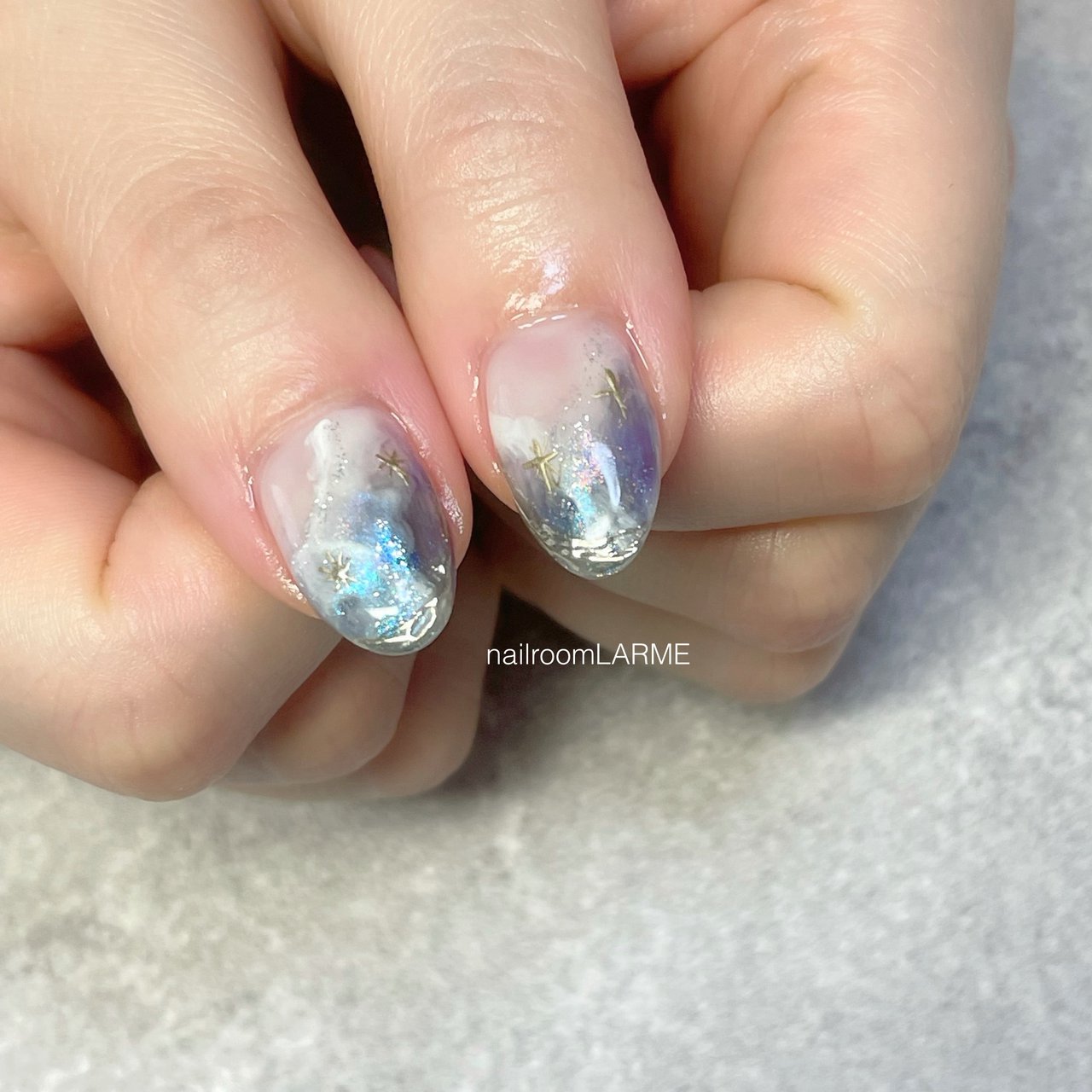 ハンド ピンク ネイビー ブラック Nailroomlarmeのネイルデザイン No ネイルブック